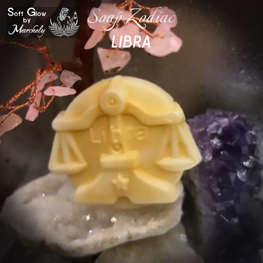 Goat Milk, Honey, and White Camellia Essential Oil Zodiac Soap