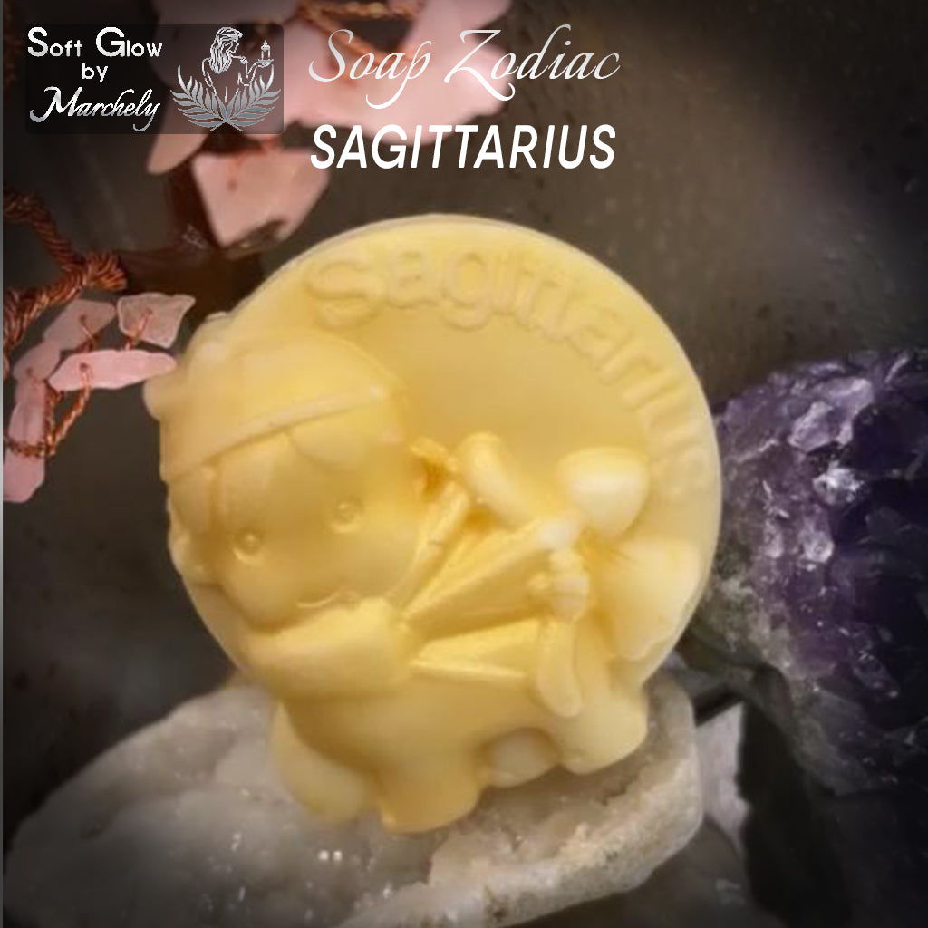 Goat Milk, Honey, and White Camellia Essential Oil Zodiac Soap