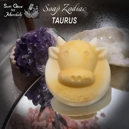 Goat Milk, Honey, and White Camellia Essential Oil Zodiac Soap